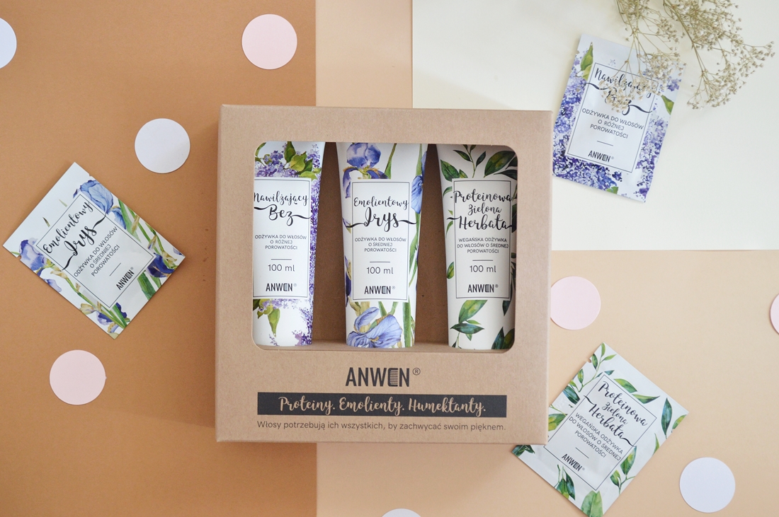 kosmetyki do włosów ANWEN odżywki PEH